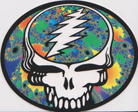 Thumbnail for Grateful Dead Fractal Steal Your Face Sticker Decal - TshirtNow.net