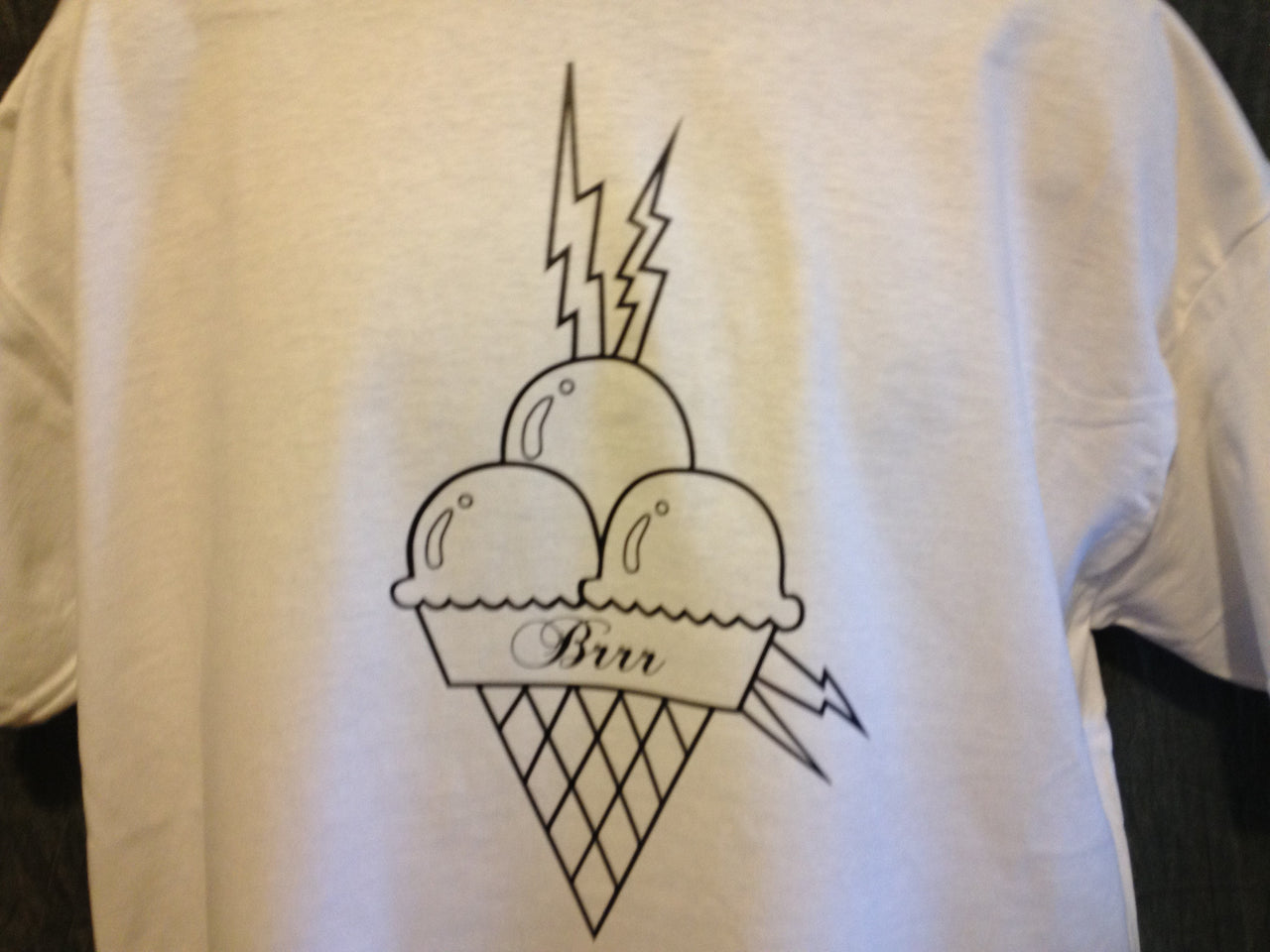 'Gucci Mane' Brrr Ice Cream Cone Tshirt - TshirtNow.net - 4