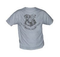 Thumbnail for Harry Potter Hogwarts Tshirt White or Grey - TshirtNow.net