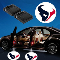 Thumbnail for 2 NFL HOUSTON TEXANS WIRELESS LED CAR DOOR PROJECTORS