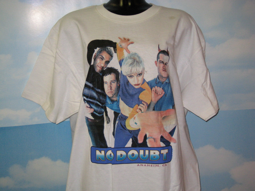 No Doubt Group Photo Adult Natural Size XL Extra Large Tshirt - TshirtNow.net - 1