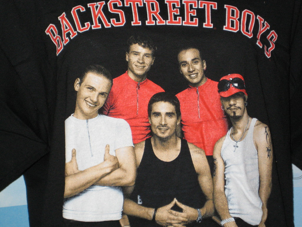 Backstreet Boys Tour Adult Black Size L Large Tshirt - TshirtNow.net - 3