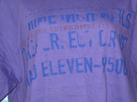 Thumbnail for Nine Inch Nails Tour Adult Purple Size L Large Tshirt - TshirtNow.net - 3