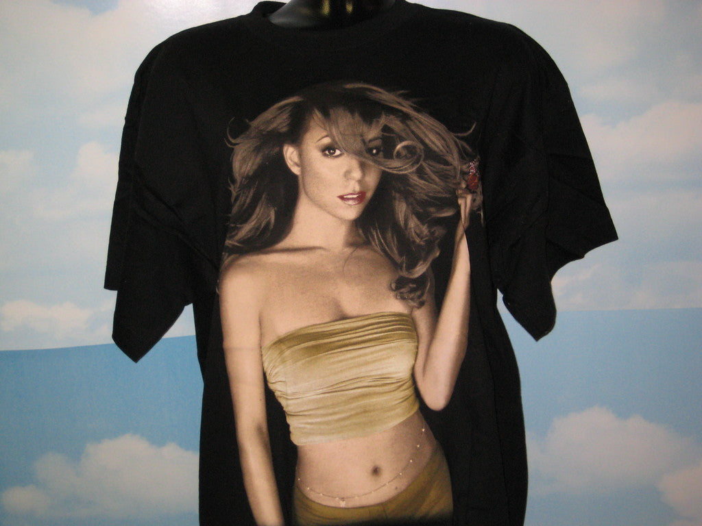 Mariah Carey Butterfly Adult Black Size L Large Tshirt - TshirtNow.net - 2