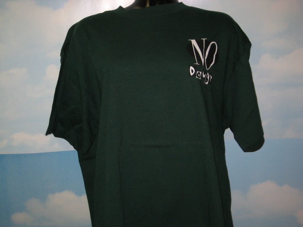 No Doubt Adult Green Size XL Extra Large Tshirt - TshirtNow.net - 4