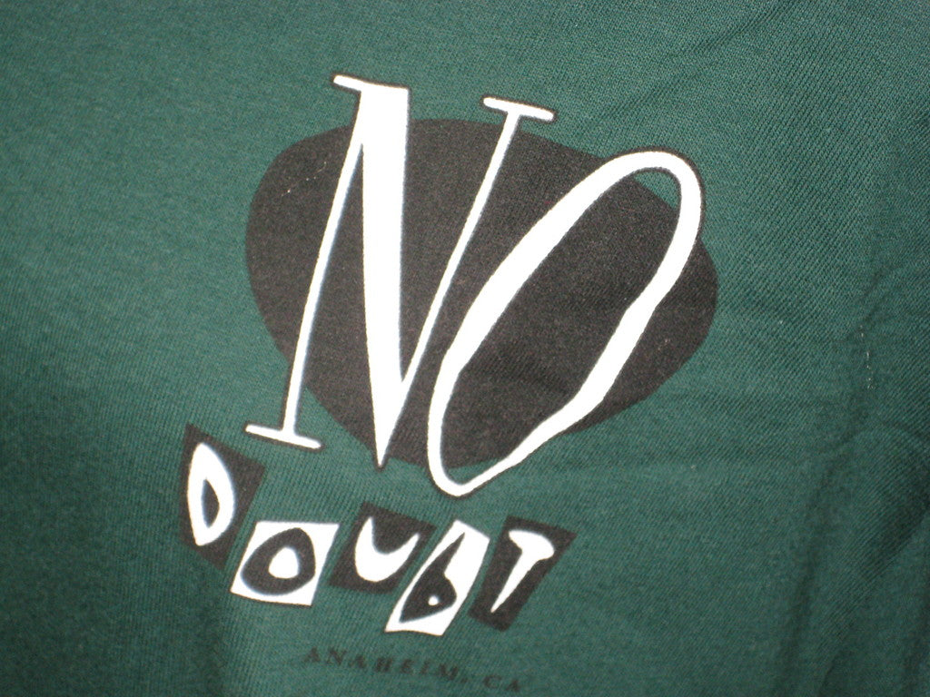 No Doubt Adult Green Size XL Extra Large Tshirt - TshirtNow.net - 5