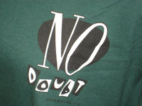 Thumbnail for No Doubt Adult Green Size XL Extra Large Tshirt - TshirtNow.net - 5