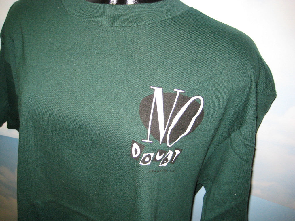 No Doubt Adult Green Size XL Extra Large Tshirt - TshirtNow.net - 6