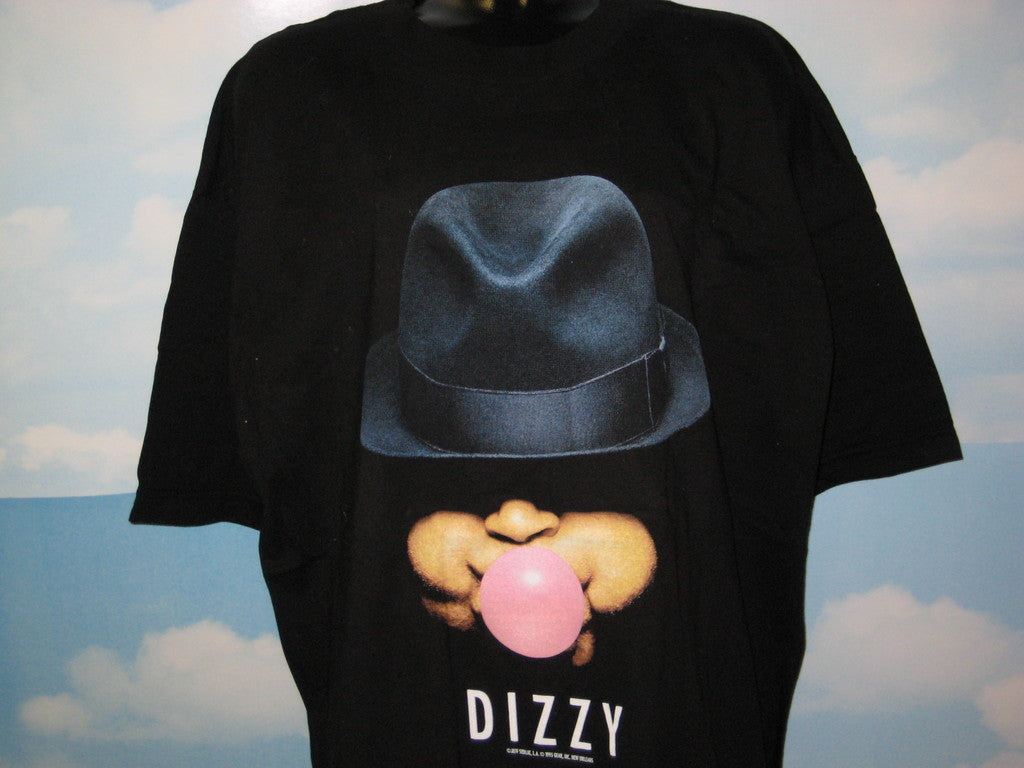 Dizzy Gillespie Blues Dizzy Gum Adult Black Size XL Extra Large Tshirt - TshirtNow.net - 1