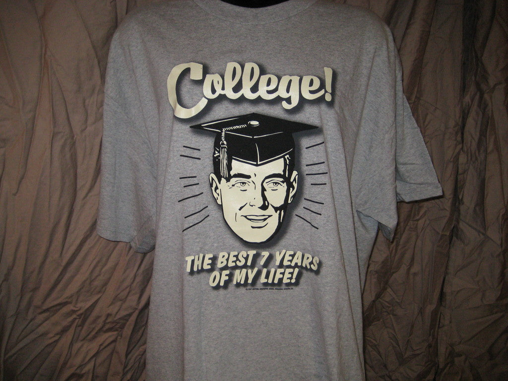College 'Best Seven Years Of My Life' Tshirt - TshirtNow.net - 1