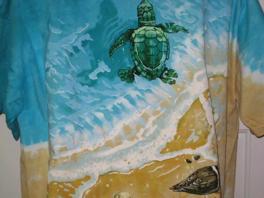 Turtle Beach Adult Tie-Dye Size XXL Extra Extra Large Tshirt - TshirtNow.net - 4
