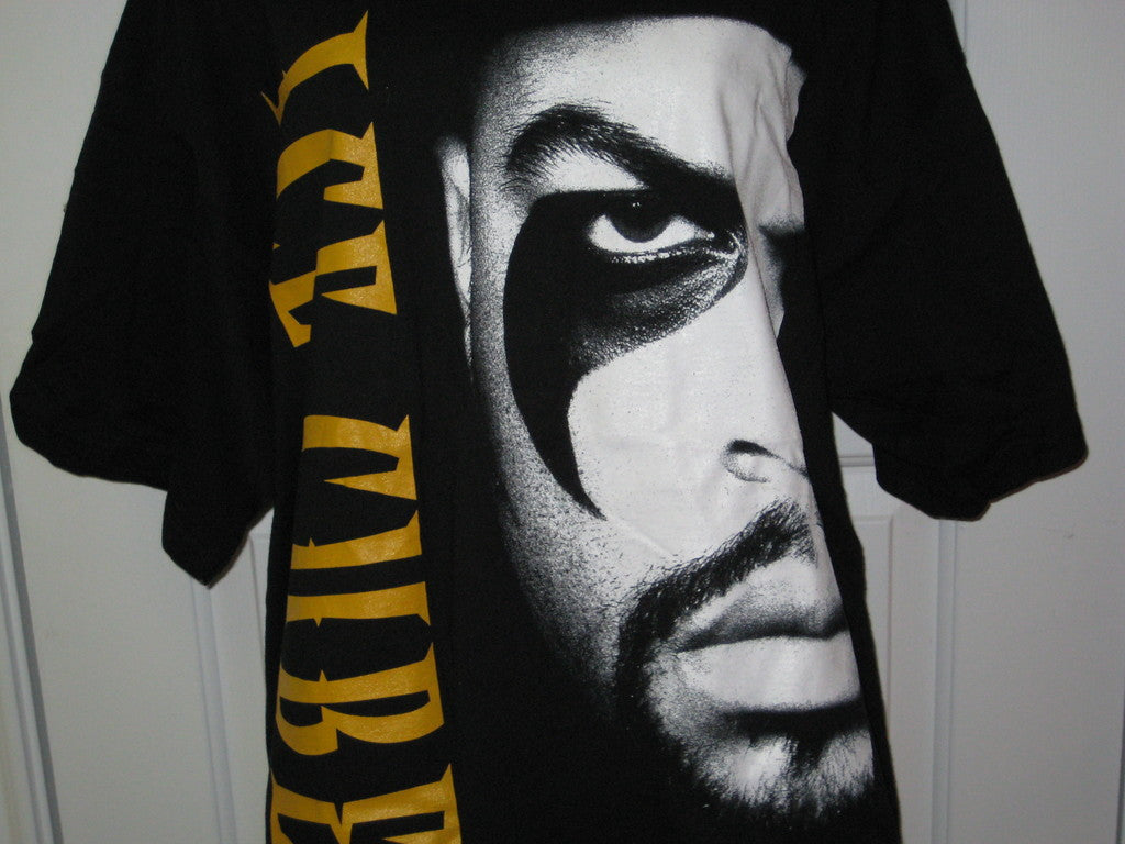 Ice Cube Face Adult Black Size XL Extra Large Tshirt - TshirtNow.net - 1