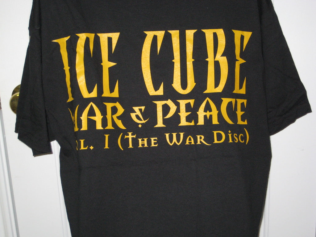 Ice Cube Face Adult Black Size XL Extra Large Tshirt - TshirtNow.net - 3