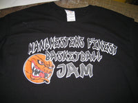 Thumbnail for Manchester's Finest Basketball Jam on Black TShirt - TshirtNow.net - 1