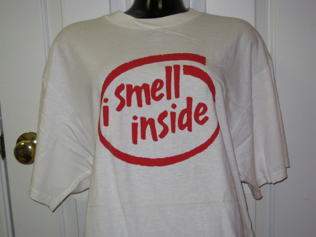 I Smell Inside Adult White Tshirt - TshirtNow.net - 2
