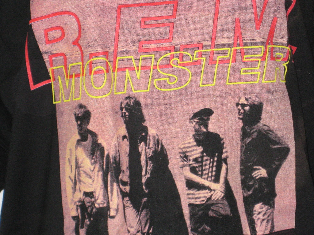 R.E.M. Monster Tour Adult Black Size XL Extra Large Tshirt - TshirtNow.net - 2