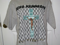 Thumbnail for Dead Kennedys Freedom From Religion Tour Adult Grey Size L Large Tshirt - TshirtNow.net - 1