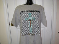 Thumbnail for Dead Kennedys Freedom From Religion Tour Adult Grey Size L Large Tshirt - TshirtNow.net - 2