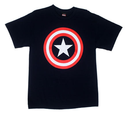 Captain America Shield Logo Tshirt - TshirtNow.net - 2