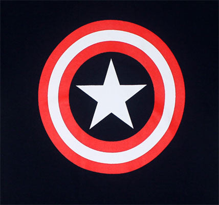 Captain America Shield Logo Navy Men's Tank Top - TshirtNow.net - 4