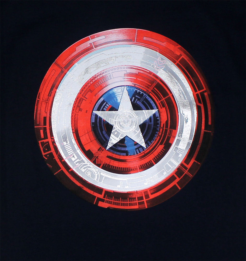 Captain America HIgh Resolution Shield Logo Tshirt - TshirtNow.net - 2