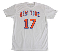 Thumbnail for New York Knicks Jeremy Lin - White Tshirt - TshirtNow.net - 1