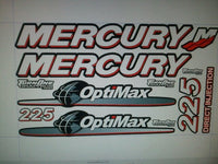 Thumbnail for Mercury Optimax 225hp Outboard Decal Kit - TshirtNow.net - 1
