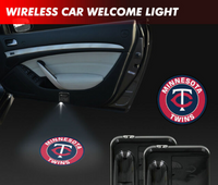 Thumbnail for 2 MLB MINNESOTA TWINS WIRELESS LED CAR DOOR PROJECTORS