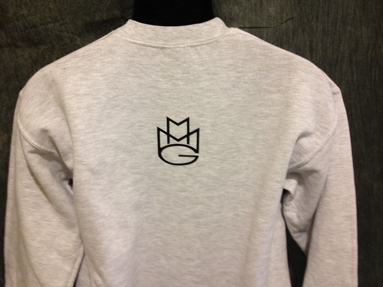 Maybach Music Crewneck Sweatshirt: Grey with Black Print - TshirtNow.net - 3