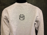 Thumbnail for Maybach Music Crewneck Sweatshirt: Grey with Black Print - TshirtNow.net - 3