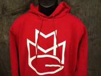 Thumbnail for Maybach Music Hoodie:Red and White Print - TshirtNow.net - 4