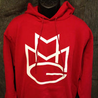 Thumbnail for Maybach Music Hoodie:Red and White Print - TshirtNow.net - 2