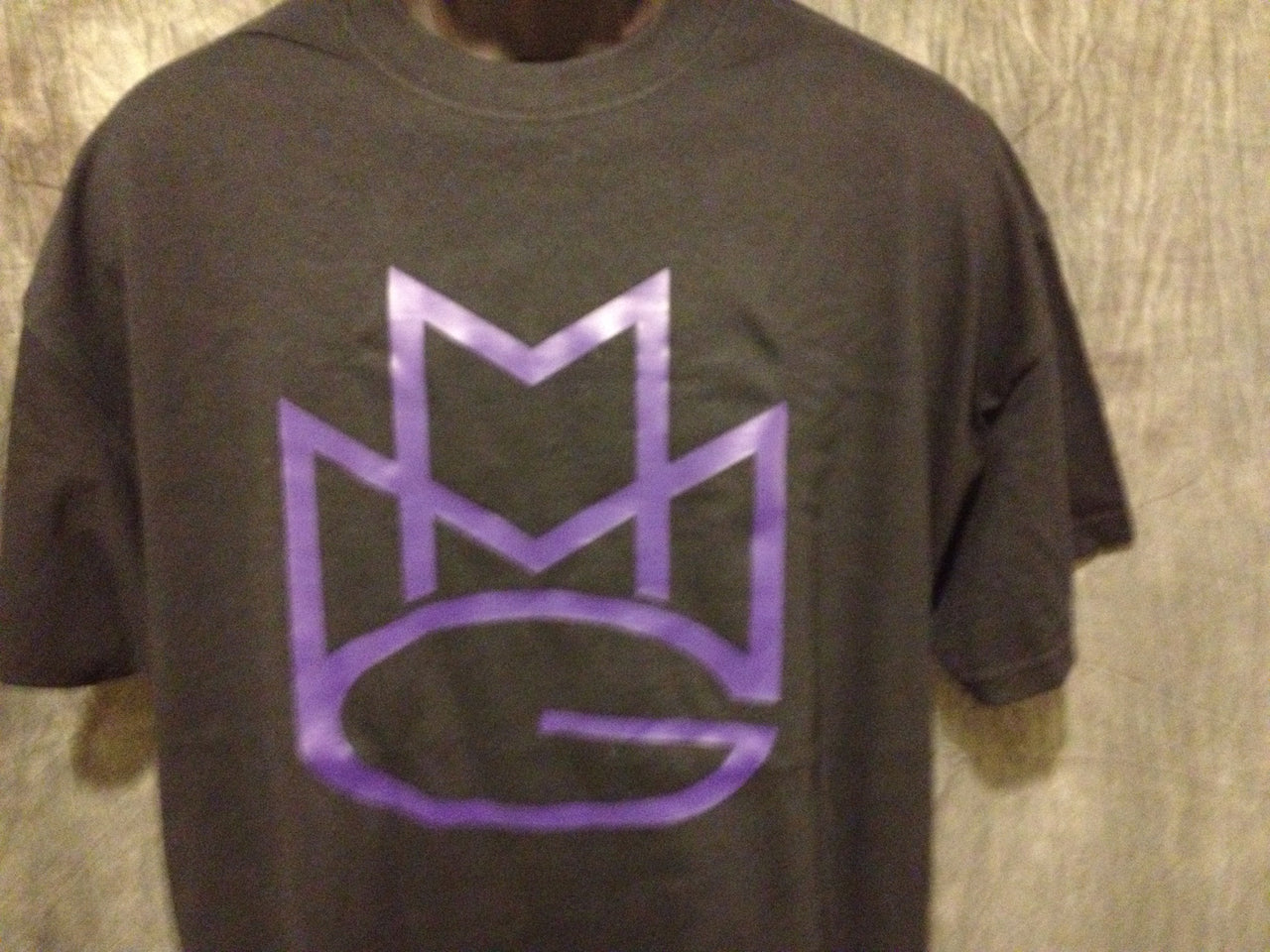 Maybach Music Group Tshirt: Black with Purple Print - TshirtNow.net - 3