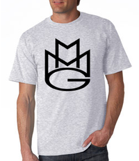 Thumbnail for Maybach Music Group Mmg Tshirt: Ash Grey With Black Print - TshirtNow.net