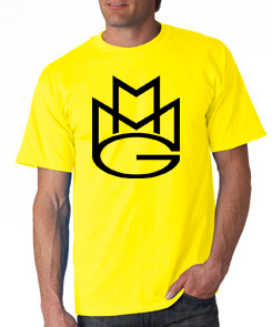 Maybach Music Group MMG Tshirt: Yellow with Black Print - TshirtNow.net - 1