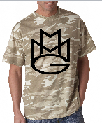 Maybach Music Group MMG Tshirt: Desert Camoflage with Black Print - TshirtNow.net