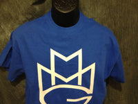 Thumbnail for Maybach Music Group Tshirt: Blue with White Print - TshirtNow.net - 4