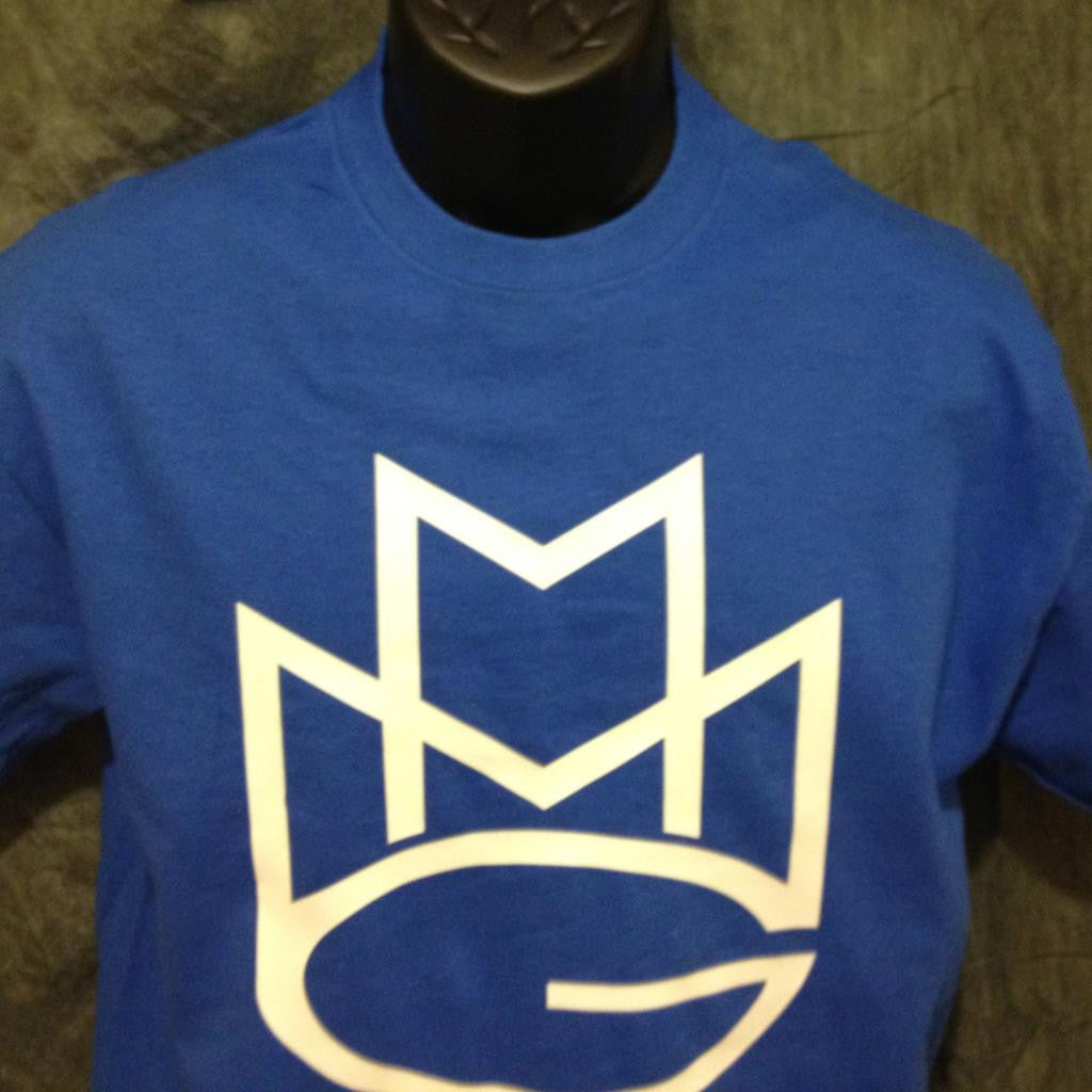 Maybach Music Group Tshirt: Blue with White Print - TshirtNow.net - 5