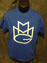 Thumbnail for Maybach Music Group Tshirt: Blue with White Print - TshirtNow.net - 6