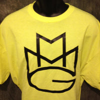 Thumbnail for Maybach Music Group MMG Tshirt: Yellow with Black Print - TshirtNow.net - 2