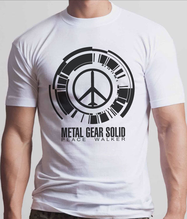 Metal Gear Solid Peace Walker Tshirt: Black Print - TshirtNow.net