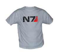 Thumbnail for Mass Effect 2 N7 Vintage Worn Look Shirt - TshirtNow.net - 1