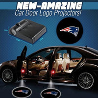 Thumbnail for 2 NFL NEW ENGLAND PATRIOTS WIRELESS LED CAR DOOR PROJECTORS