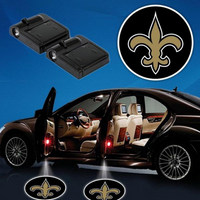Thumbnail for 2 NFL NEW ORLEANS SAINTS WIRELESS LED CAR DOOR PROJECTORS