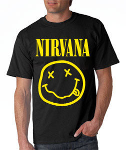 Nirvana Smiley Face Tshirt - TshirtNow.net