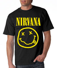Thumbnail for Nirvana Smiley Face Tshirt - TshirtNow.net