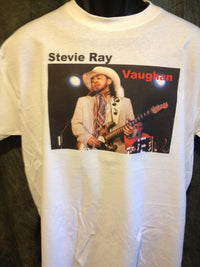 Thumbnail for Stevie Ray Vaughan Music Note Guitar Strap Tshirt - TshirtNow.net - 5