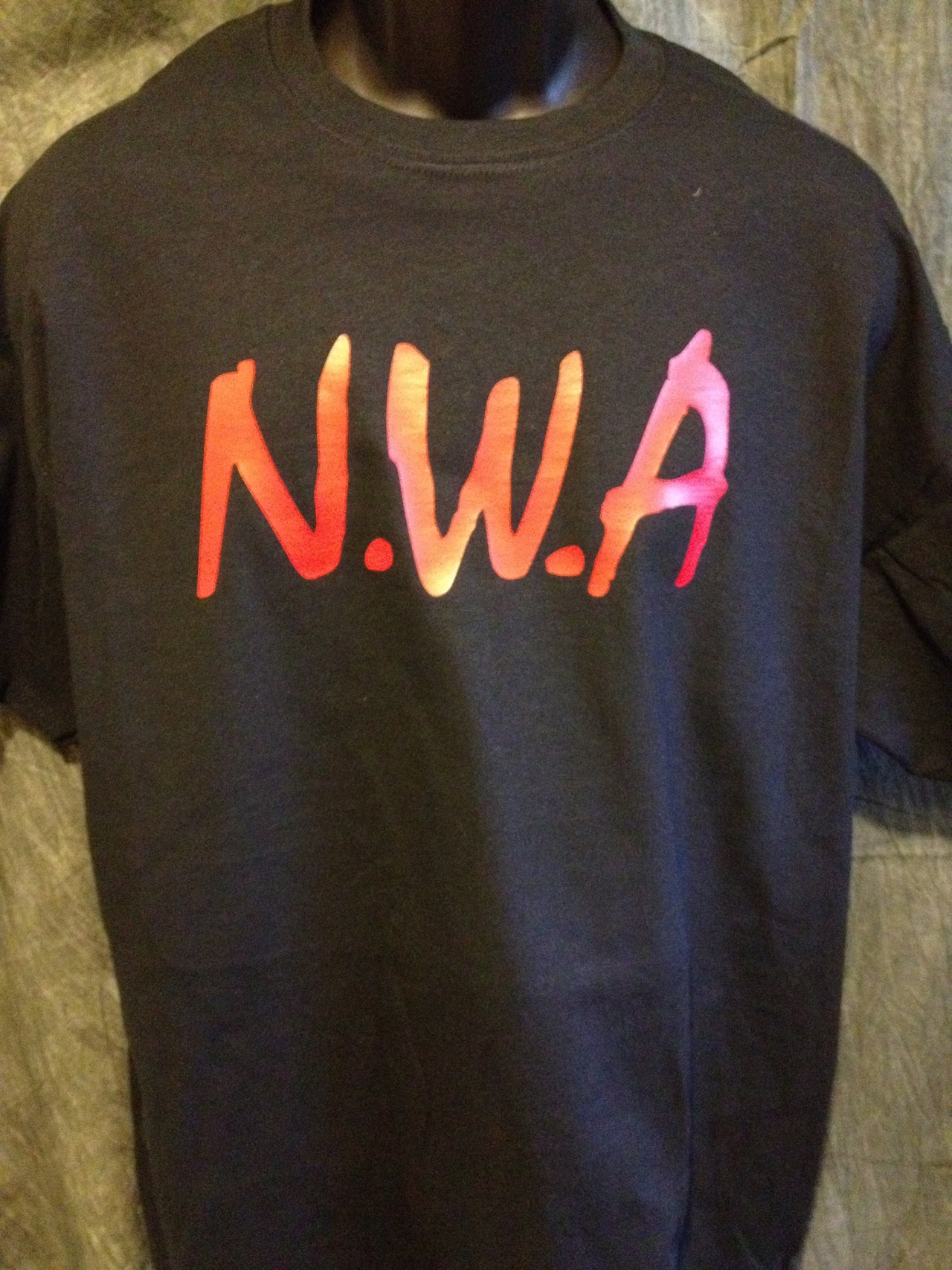 N.W.A Tshirt:Black With Red Print - TshirtNow.net - 3