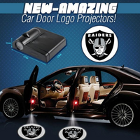 Thumbnail for 2 NFL OAKLAND RAIDERS WIRELESS LED CAR DOOR PROJECTORS