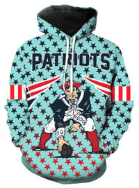 Thumbnail for New England Patriots Allover 3D Print Hoodie